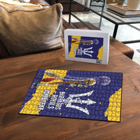 Barbados Royals Cricket Custom Puzzle 3rd Champions Trophy Proud - Blue - Wonder Print Shop
