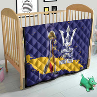 Barbados Royals Cricket Custom Quilt 3rd Champions Trophy Proud - Blue - Wonder Print Shop