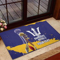 Barbados Royals Cricket Custom Rubber Doormat 3rd Champions Trophy Proud - Blue - Wonder Print Shop