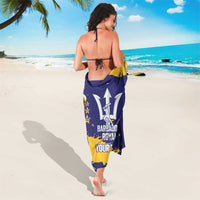 Barbados Royals Cricket Custom Sarong 3rd Champions Trophy Proud - Blue - Wonder Print Shop