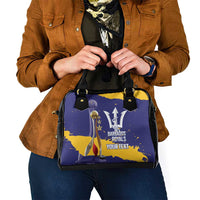 Barbados Royals Cricket Custom Shoulder Handbag 3rd Champions Trophy Proud - Blue - Wonder Print Shop