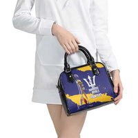 Barbados Royals Cricket Custom Shoulder Handbag 3rd Champions Trophy Proud - Blue - Wonder Print Shop