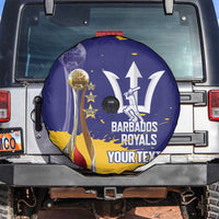 Barbados Royals Cricket Custom Spare Tire Cover 3rd Champions Trophy Proud - Blue - Wonder Print Shop