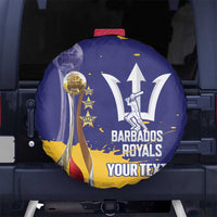 Barbados Royals Cricket Custom Spare Tire Cover 3rd Champions Trophy Proud - Blue - Wonder Print Shop
