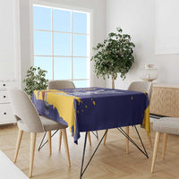 Barbados Royals Cricket Custom Tablecloth 3rd Champions Trophy Proud - Blue - Wonder Print Shop