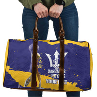 Barbados Royals Cricket Custom Travel Bag 3rd Champions Trophy Proud - Blue - Wonder Print Shop