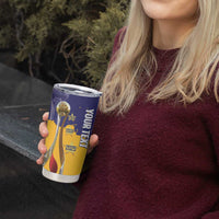 Barbados Royals Cricket Custom Tumbler Cup 3rd Champions Trophy Proud - Blue - Wonder Print Shop