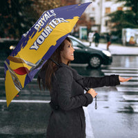 Barbados Royals Cricket Custom Umbrella 3rd Champions Trophy Proud - Blue - Wonder Print Shop