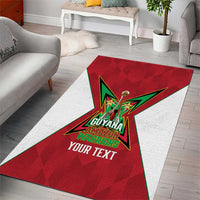 Amazon Warriors Guyana Cricket Custom Area Rug 2025 2nd Champions Proud - Wonder Print Shop
