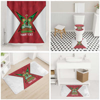 Amazon Warriors Guyana Cricket Custom Bathroom Set 2025 2nd Champions Proud - Wonder Print Shop
