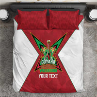 Amazon Warriors Guyana Cricket Custom Bedding Set 2025 2nd Champions Proud - Wonder Print Shop