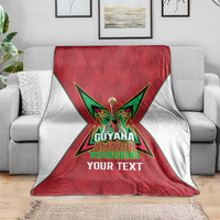 Amazon Warriors Guyana Cricket Custom Blanket 2025 2nd Champions Proud - Wonder Print Shop