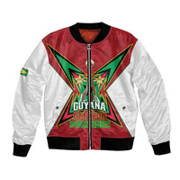Amazon Warriors Guyana Cricket Custom Bomber Jacket 2025 2nd Champions Proud - Wonder Print Shop