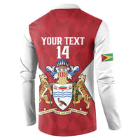 Amazon Warriors Guyana Cricket Custom Button Sweatshirt 2025 2nd Champions Proud - Wonder Print Shop