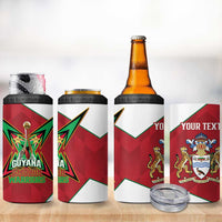 Amazon Warriors Guyana Cricket Custom 4 in 1 Can Cooler Tumbler 2025 2nd Champions Proud - Wonder Print Shop
