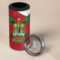 Amazon Warriors Guyana Cricket Custom 4 in 1 Can Cooler Tumbler 2025 2nd Champions Proud - Wonder Print Shop