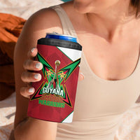 Amazon Warriors Guyana Cricket Custom 4 in 1 Can Cooler Tumbler 2025 2nd Champions Proud - Wonder Print Shop