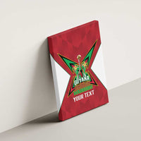Amazon Warriors Guyana Cricket Custom Canvas Wall Art 2025 2nd Champions Proud - Wonder Print Shop