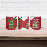 Amazon Warriors Guyana Cricket Custom Ceramic Mug 2025 2nd Champions Proud - Wonder Print Shop