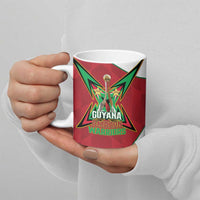 Amazon Warriors Guyana Cricket Custom Ceramic Mug 2025 2nd Champions Proud - Wonder Print Shop