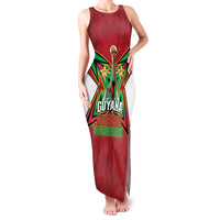 Amazon Warriors Guyana Cricket Custom Family Matching Tank Maxi Dress and Hawaiian Shirt 2025 2nd Champions Proud - Wonder Print Shop