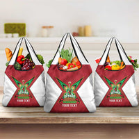 Amazon Warriors Guyana Cricket Custom Grocery Bag 2025 2nd Champions Proud - Wonder Print Shop