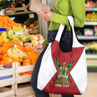 Amazon Warriors Guyana Cricket Custom Grocery Bag 2025 2nd Champions Proud - Wonder Print Shop