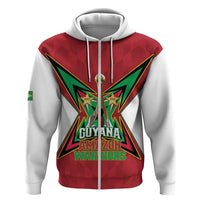 Amazon Warriors Guyana Cricket Custom Hoodie 2025 2nd Champions Proud - Wonder Print Shop