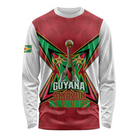 Amazon Warriors Guyana Cricket Custom Long Sleeve Shirt 2025 2nd Champions Proud - Wonder Print Shop