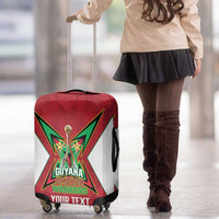 Amazon Warriors Guyana Cricket Custom Luggage Cover 2025 2nd Champions Proud - Wonder Print Shop