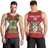 Amazon Warriors Guyana Cricket Custom Men Tank Top 2025 2nd Champions Proud - Wonder Print Shop