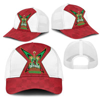 Amazon Warriors Guyana Cricket Mesh Trucker Cap 2025 2nd Champions Proud - Wonder Print Shop