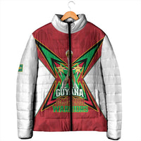 Amazon Warriors Guyana Cricket Custom Padded Jacket 2025 2nd Champions Proud - Wonder Print Shop