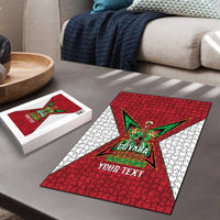 Amazon Warriors Guyana Cricket Custom Puzzle 2025 2nd Champions Proud - Wonder Print Shop