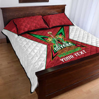 Amazon Warriors Guyana Cricket Custom Quilt Bed Set 2025 2nd Champions Proud - Wonder Print Shop