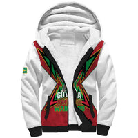Amazon Warriors Guyana Cricket Custom Sherpa Hoodie 2025 2nd Champions Proud - Wonder Print Shop