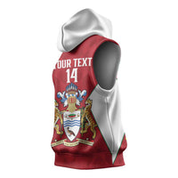 Amazon Warriors Guyana Cricket Custom Sleeveless Hoodie 2025 2nd Champions Proud - Wonder Print Shop