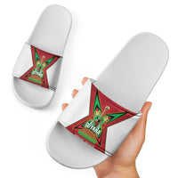 Amazon Warriors Guyana Cricket Custom Slide Sandals 2025 2nd Champions Proud - Wonder Print Shop