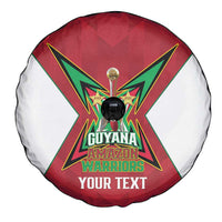 Amazon Warriors Guyana Cricket Custom Spare Tire Cover 2025 2nd Champions Proud - Wonder Print Shop