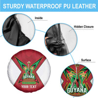 Amazon Warriors Guyana Cricket Custom Spare Tire Cover 2025 2nd Champions Proud - Wonder Print Shop