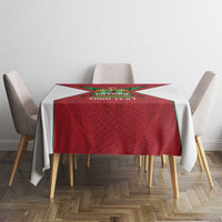 Amazon Warriors Guyana Cricket Custom Tablecloth 2025 2nd Champions Proud - Wonder Print Shop