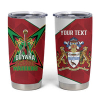 Amazon Warriors Guyana Cricket Custom Tumbler Cup 2025 2nd Champions Proud - Wonder Print Shop