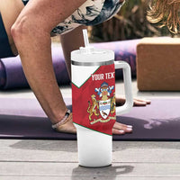 Amazon Warriors Guyana Cricket Custom Tumbler With Handle 2025 2nd Champions Proud - Wonder Print Shop