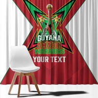 Amazon Warriors Guyana Cricket Custom Window Curtain 2025 2nd Champions Proud - Wonder Print Shop