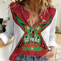 Amazon Warriors Guyana Cricket Custom Women Casual Shirt 2025 2nd Champions Proud - Wonder Print Shop
