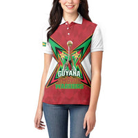 Amazon Warriors Guyana Cricket Custom Women Polo Shirt 2025 2nd Champions Proud - Wonder Print Shop