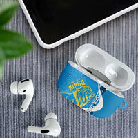 Saint Lucia Kings Cricket Custom AirPods Case 2025 2nd Champions Back To Back - Wonder Print Shop