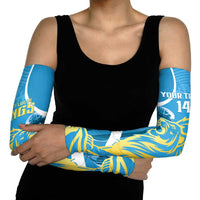 Saint Lucia Kings Cricket Custom Arm Sleeves 2025 2nd Champions Back To Back - Wonder Print Shop