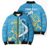 Saint Lucia Kings Cricket Custom Bomber Puffer Jacket 2025 2nd Champions Back To Back - Wonder Print Shop
