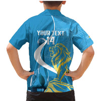 Saint Lucia Kings Cricket Custom Family Matching Mermaid Dress and Hawaiian Shirt 2025 2nd Champions Back To Back - Wonder Print Shop